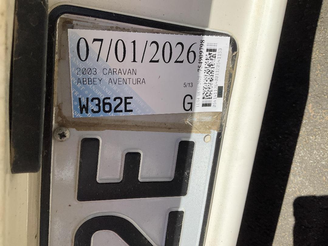 Photo '33' of Caravan Abbey Aventura Caravan - Single Photo '33' of Caravan Abbey Aventura Caravan - Single