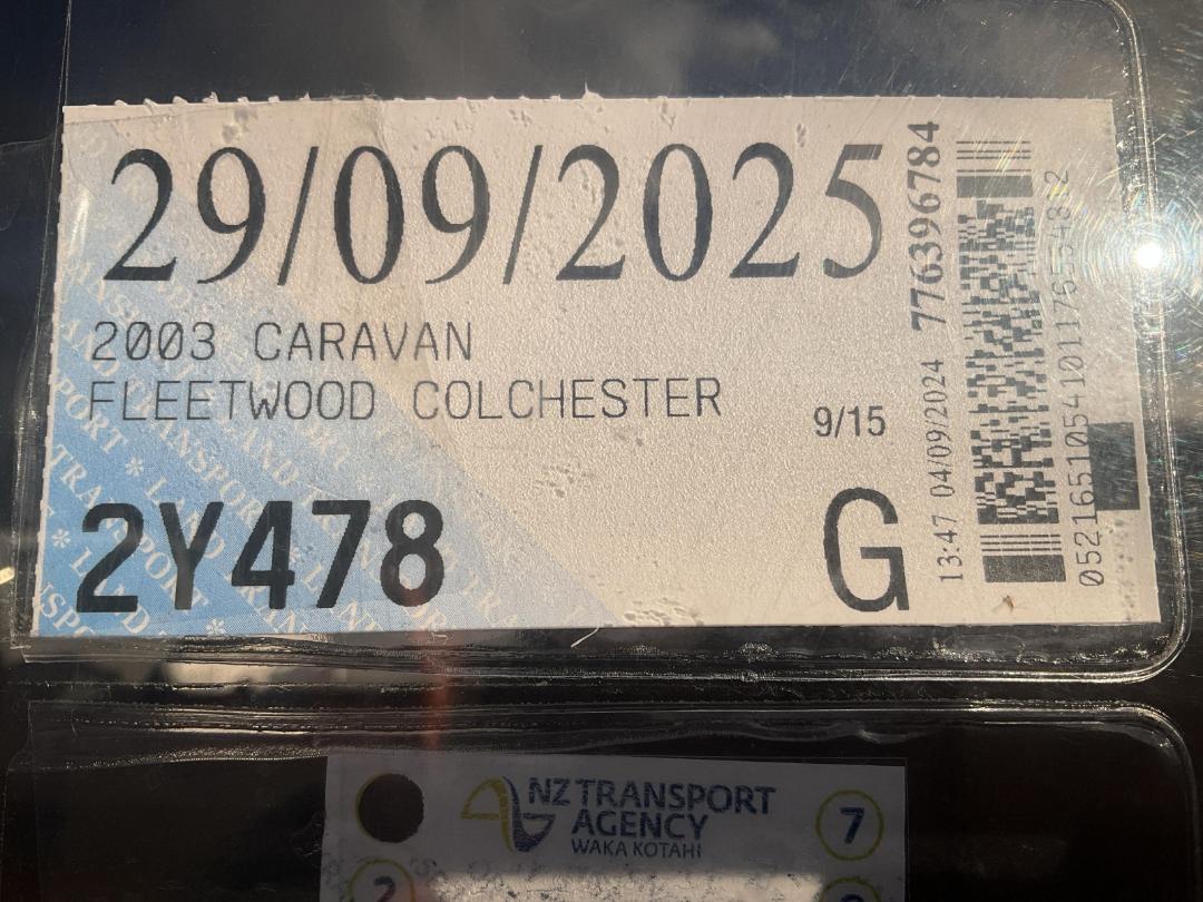 Photo '44' of Colchester Fleetwood Caravan - Single Photo '44' of Colchester Fleetwood Caravan - Single
