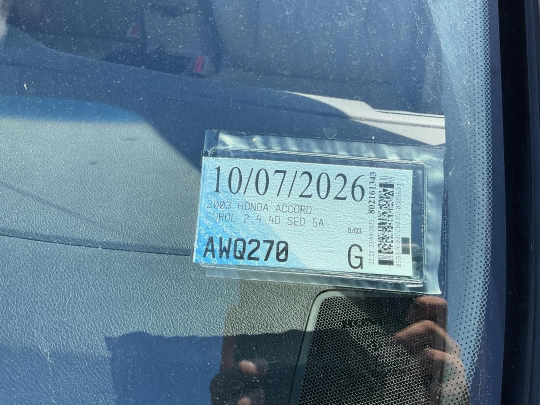 Photo '12' of Honda Accord Eurol