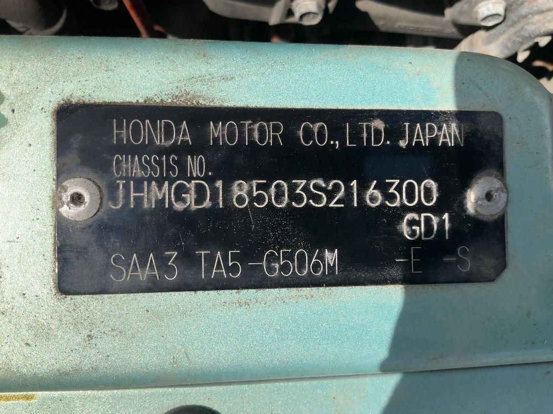 Photo '21' of Honda Jazz I Photo '21' of Honda Jazz I