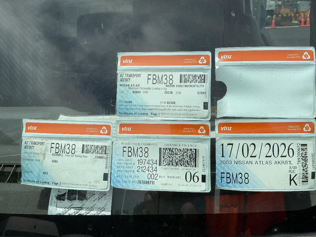 Photo '16' of Nissan Atlas AKR81L Box Body