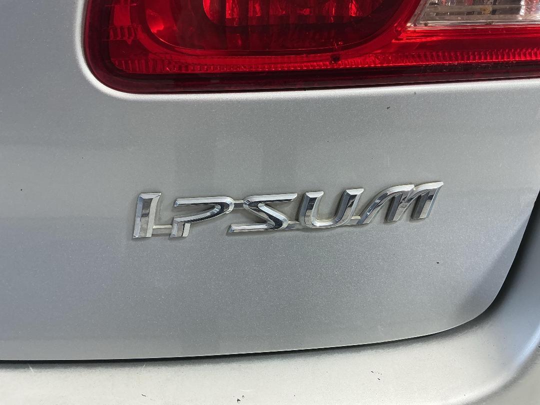 Photo '27' of Toyota Ipsum Photo '27' of Toyota Ipsum