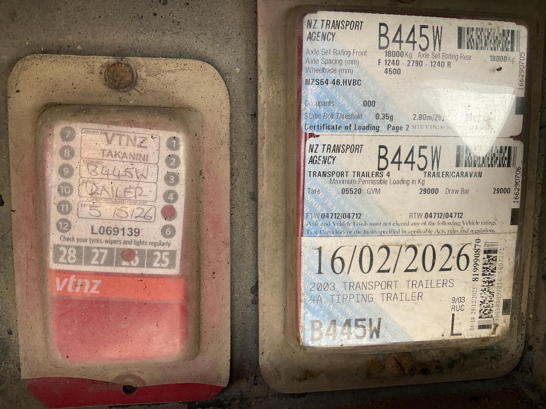 Photo '28' of TRANSPORT TRAILERS 4A TIPPING TRAILER Tipper Trailer Photo '28' of TRANSPORT TRAILERS 4A TIPPING TRAILER Tipper Trailer