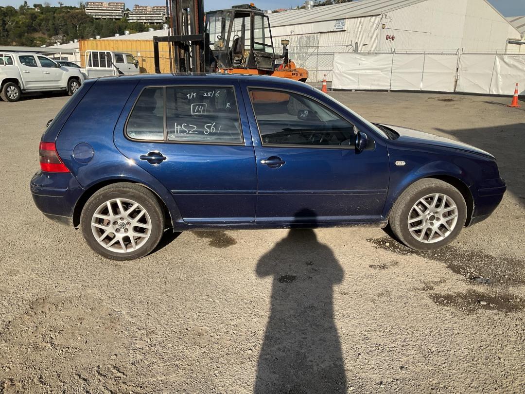 Damaged Volkswagen Golf 2003 in Napier at Turners Damaged and End Of