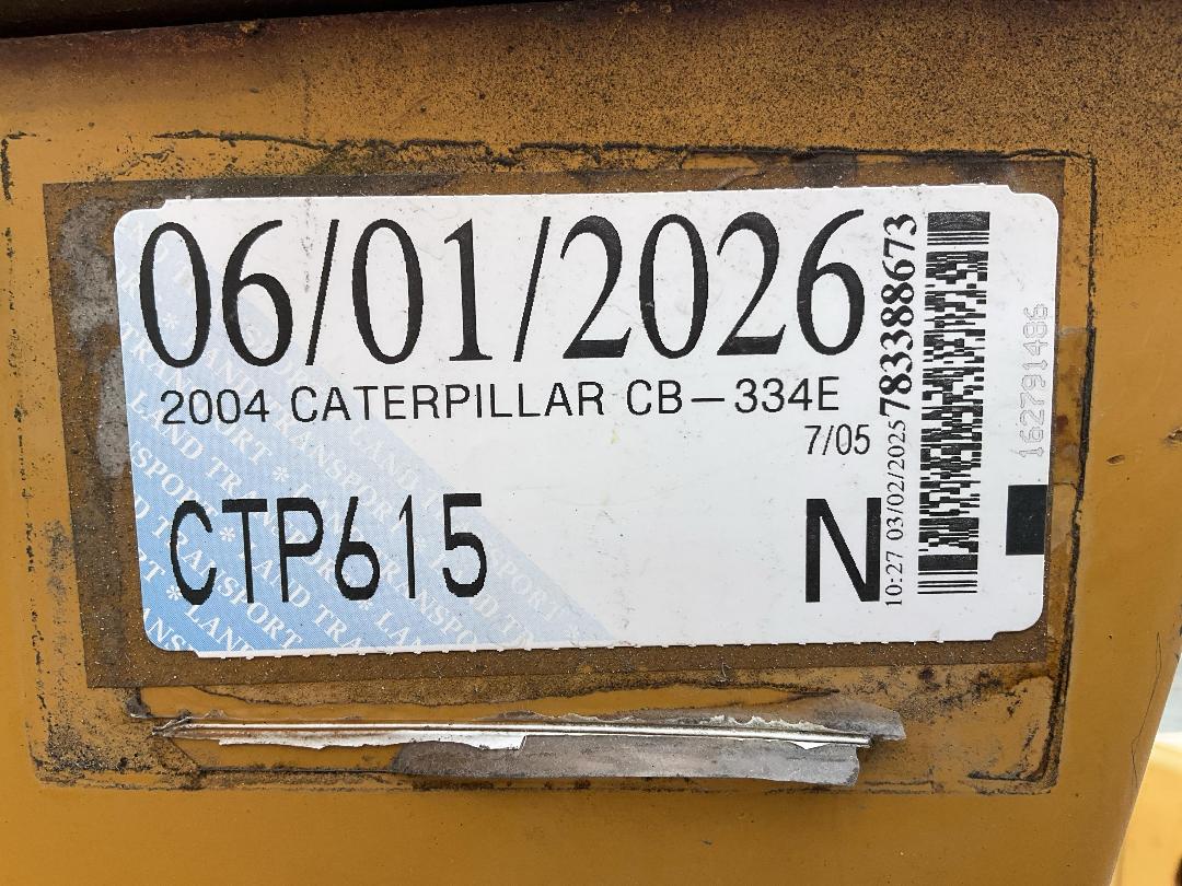 Photo '34' of Caterpillar CB-334E Roller