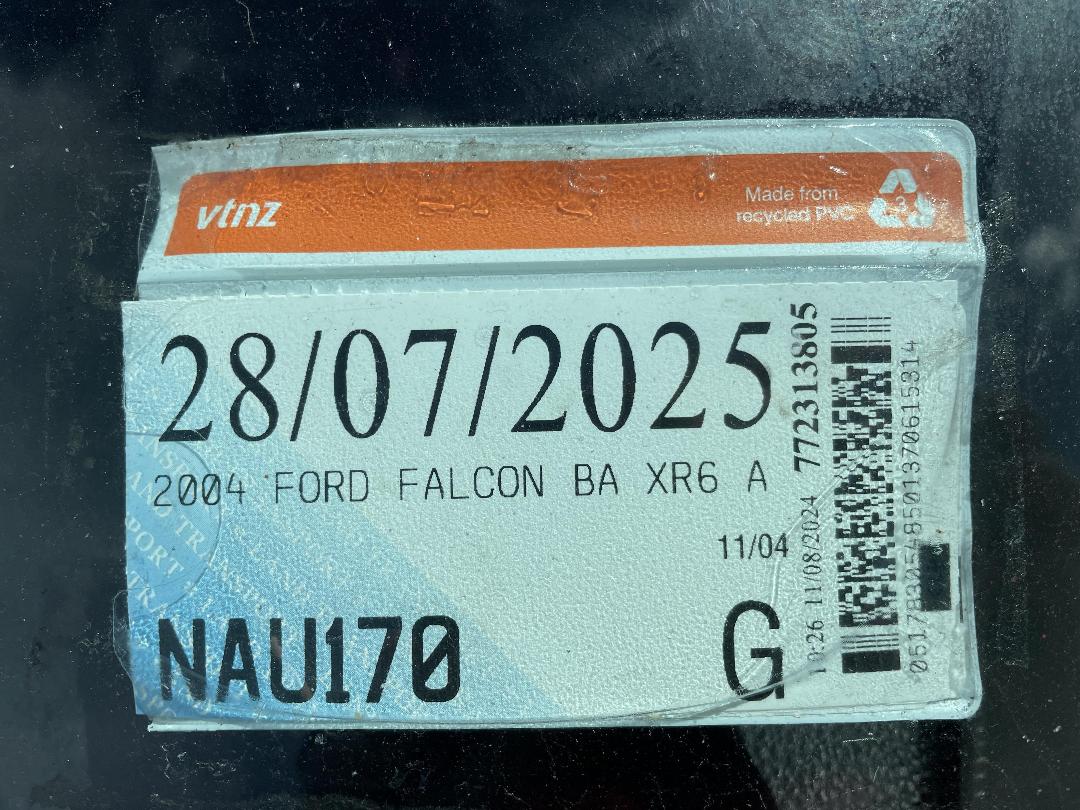 Photo '19' of Ford Falcon BA XR6 Photo '19' of Ford Falcon BA XR6