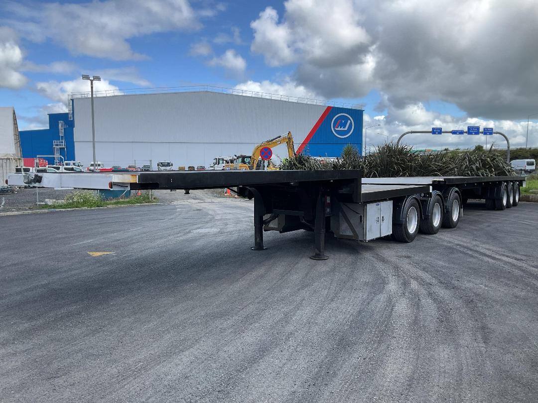 Photo '9' of Fruehauf FA3B-7.3 Flat Deck B-Train