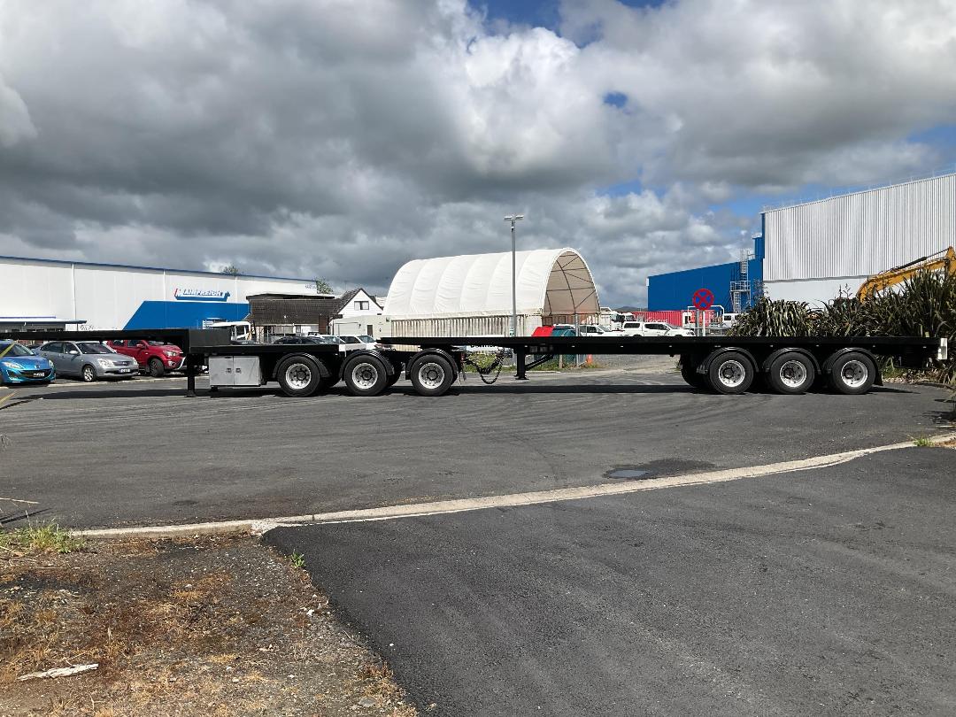 Photo '7' of Fruehauf FBC FA3-11.3 Flat Deck B-Train