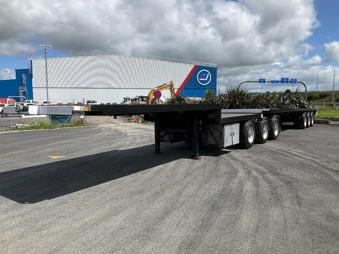 Photo '9' of Fruehauf FBC FA3-11.3 Flat Deck B-Train