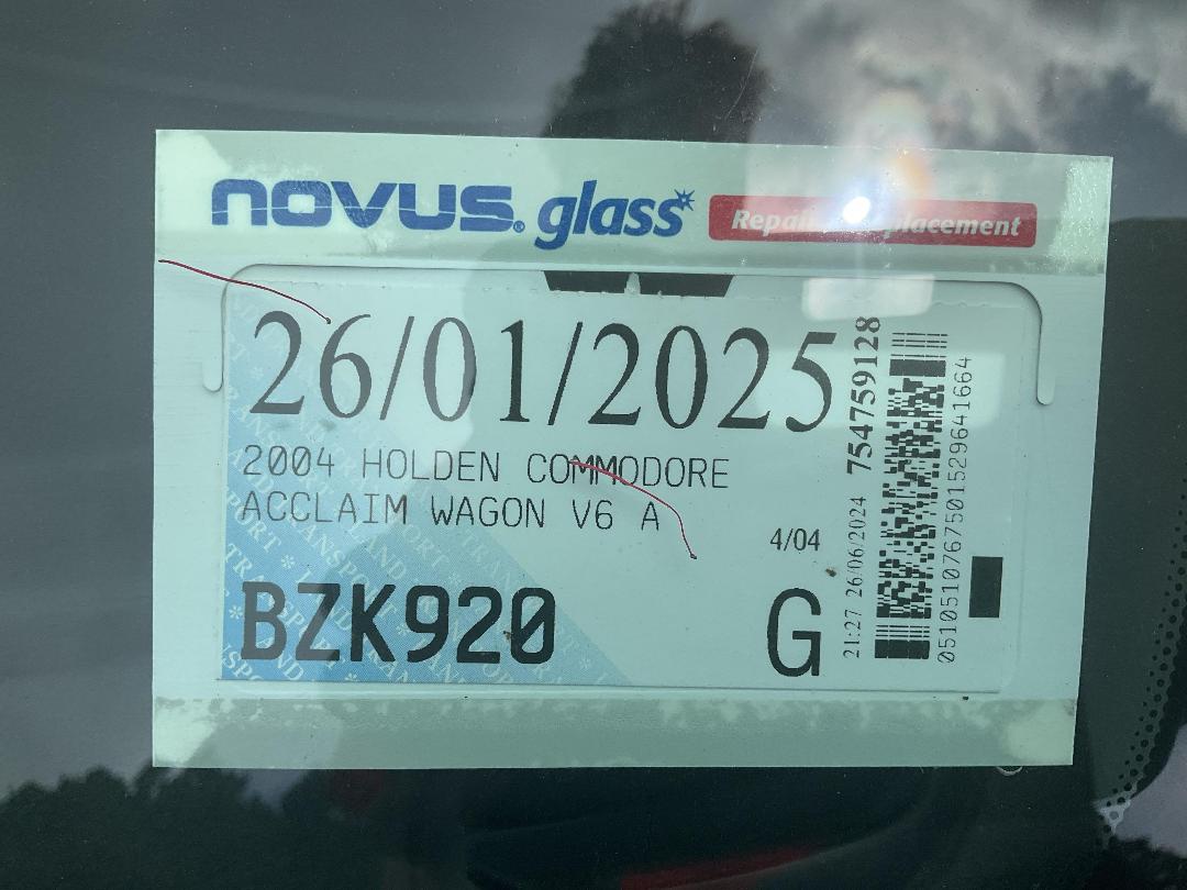 Photo '13' of Holden Commodore Acclaim V6