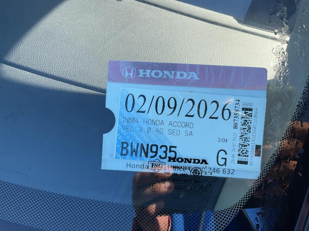 Photo '12' of Honda Accord V6L