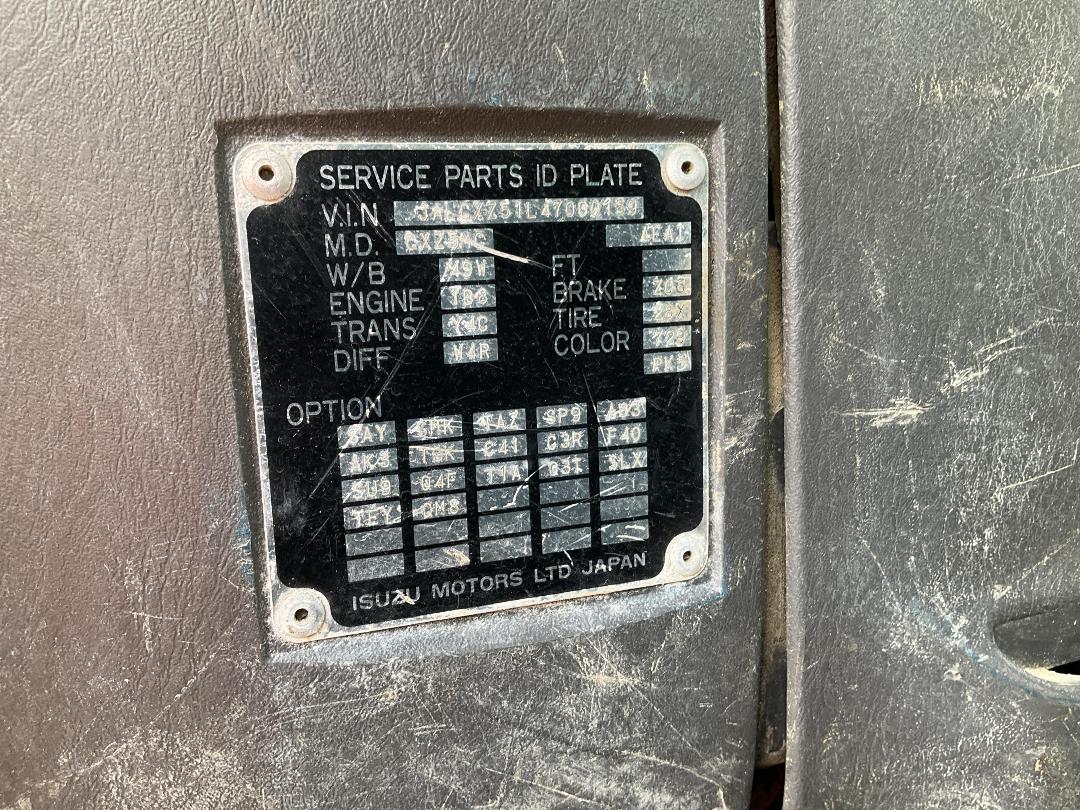 Photo '31' of Isuzu CXZ 400 GIGAMAX Cab Chassis