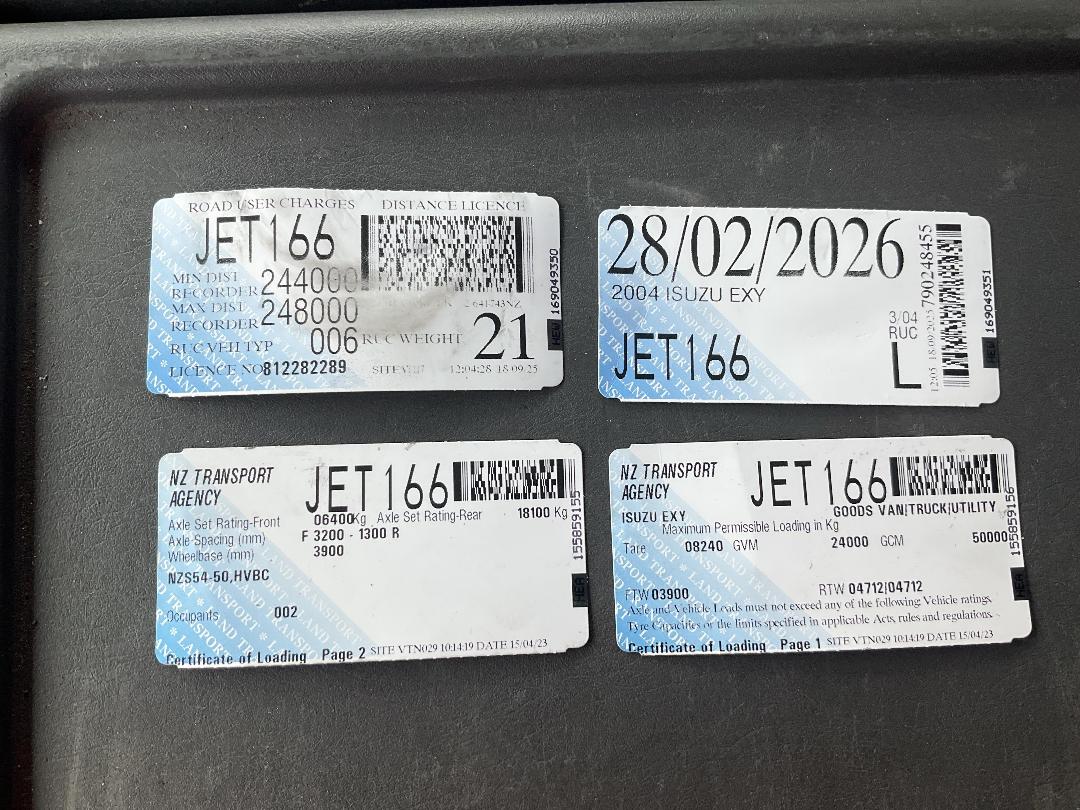 Photo '27' of Isuzu EXY Tractor Unit