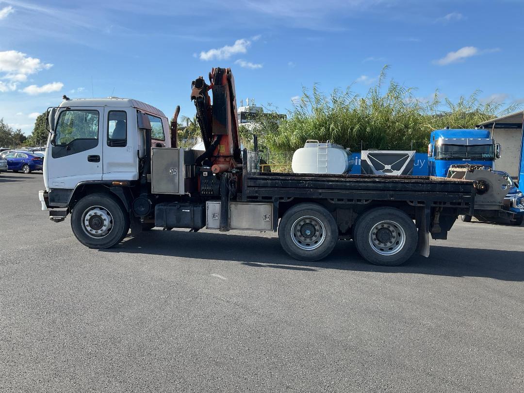 Photo '6' of Isuzu FVZ 1400P Flat Deck Crane