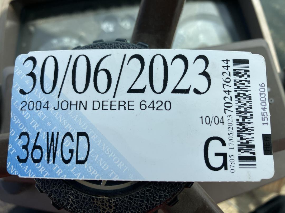 Photo '31' of John Deere 6420 Tractor