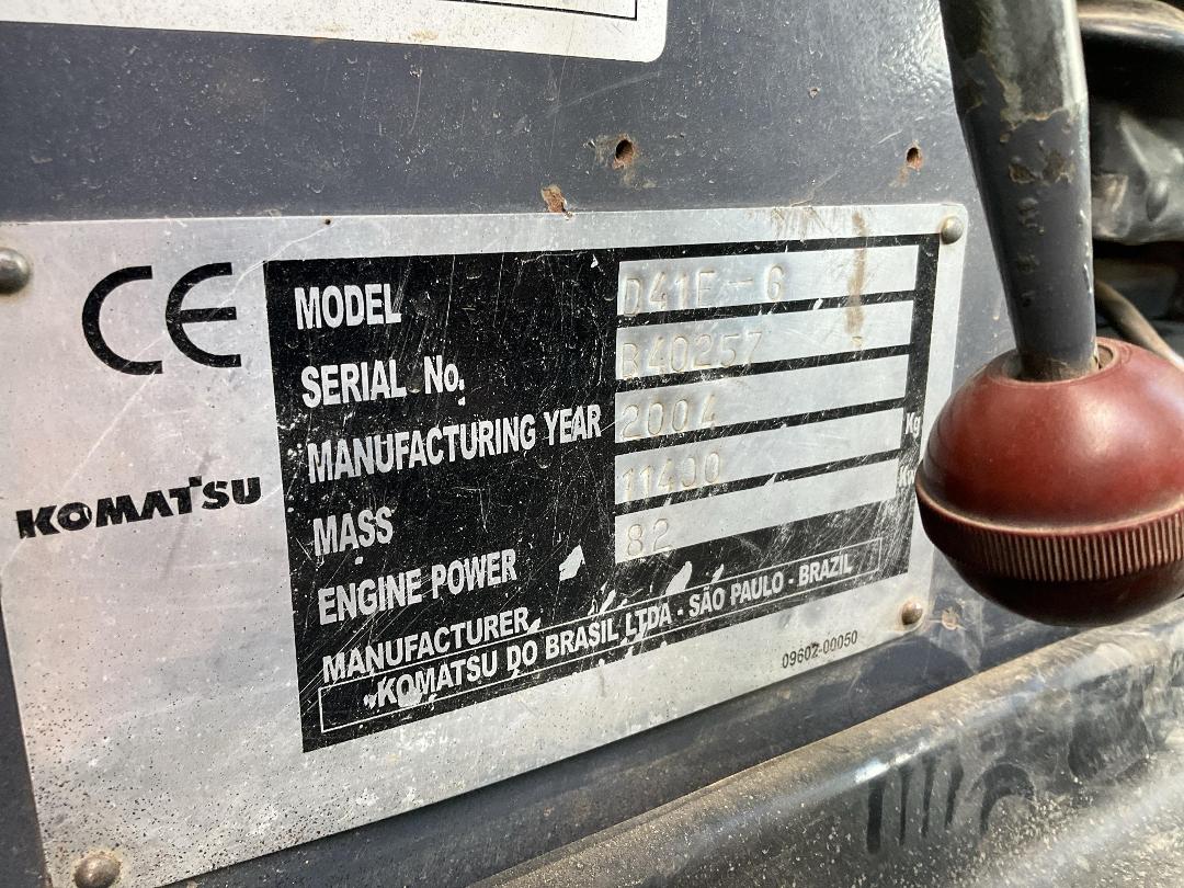 Photo '38' of Komatsu D41-6 Excavator