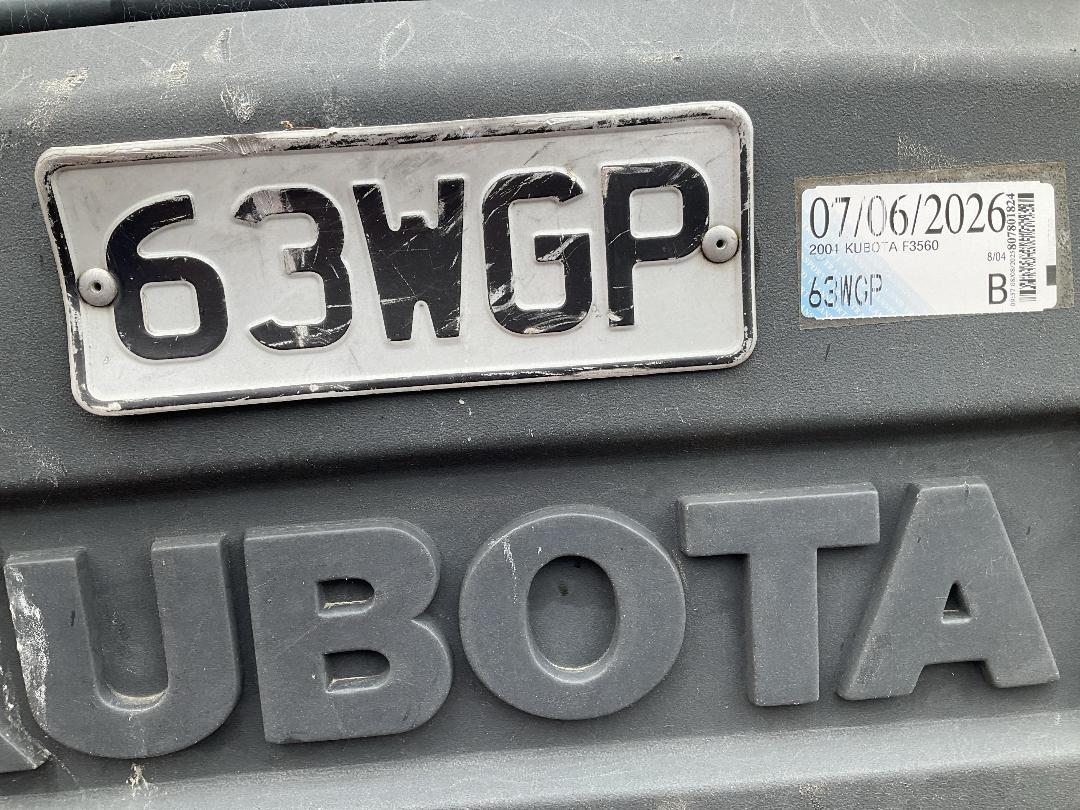 Photo '9' of Kubota F3560 Mower