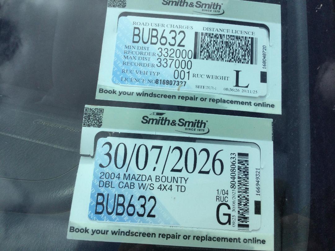 Photo '21' of Mazda Bounty DBL CAB W/S TD