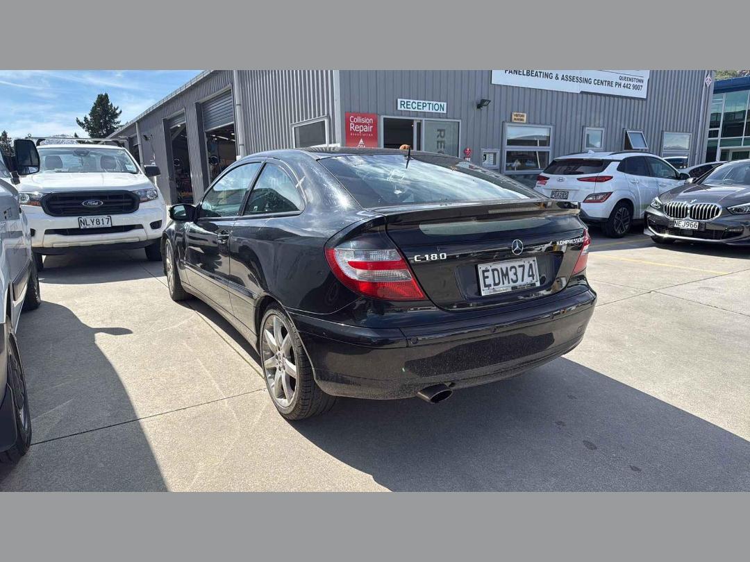 Damaged Mercedes Benz C Class Coupe In Christchurch Bromley At