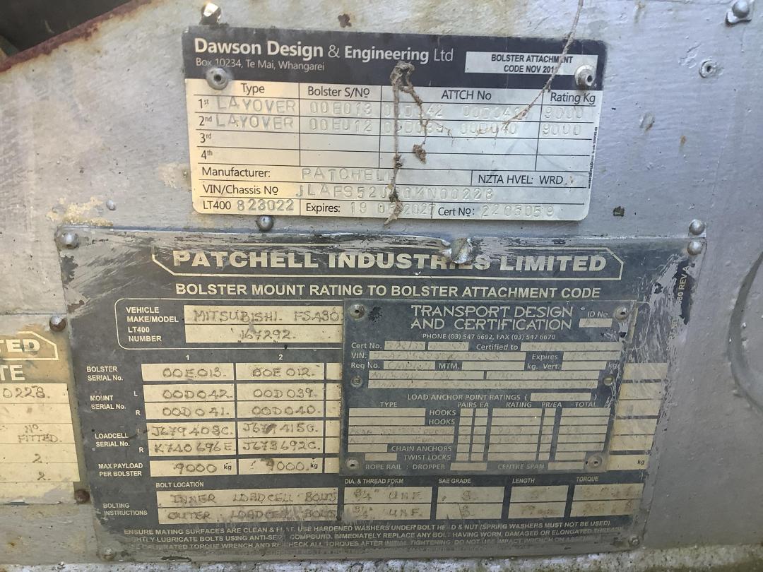 Photo '25' of Mitsubishi Shogun FS430S5 Logger