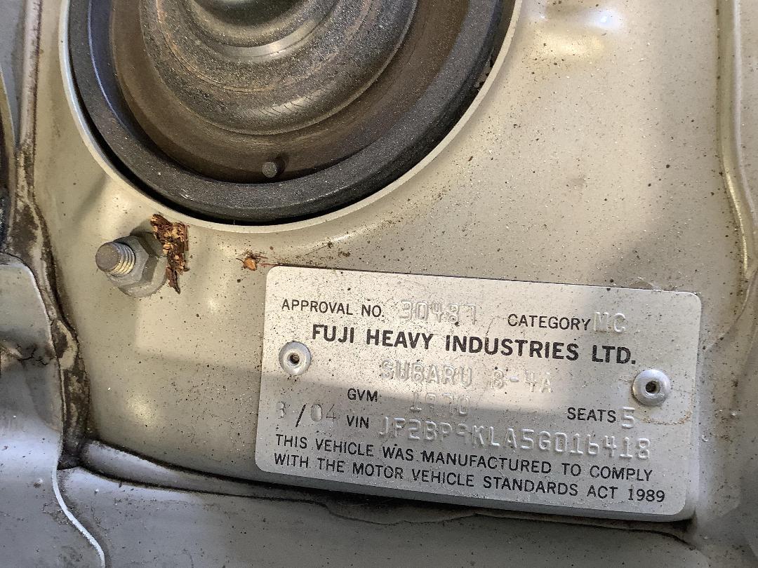 Photo '14' of Subaru Outback I Photo '14' of Subaru Outback I