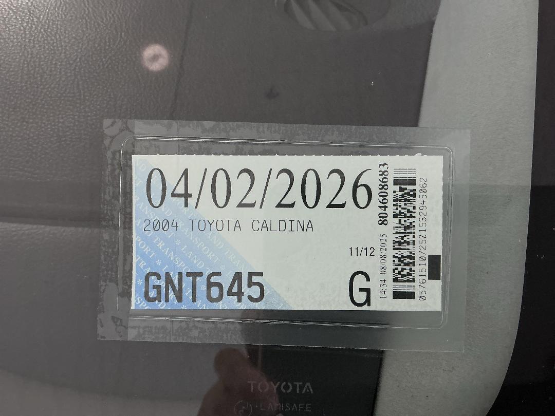 Photo '25' of Toyota Caldina