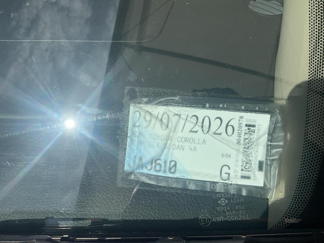 Photo '13' of Toyota Corolla GLX Photo '13' of Toyota Corolla GLX