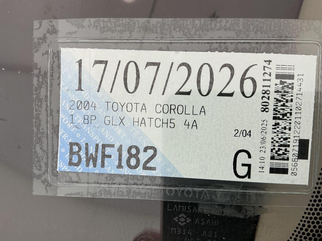 Photo '26' of Toyota Corolla Photo '26' of Toyota Corolla