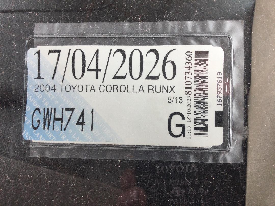 Photo '21' of Toyota Corolla Runx