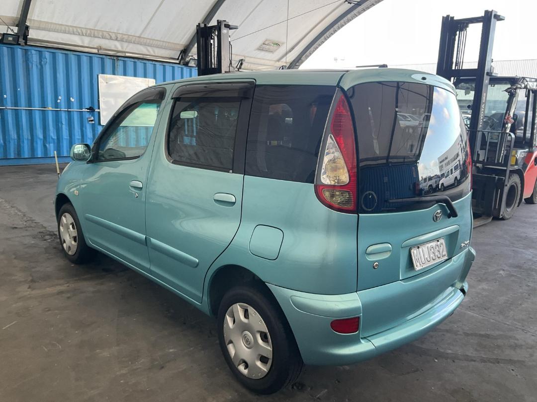 Damaged Toyota Funcargo 2004 in Wiri at Turners Damaged and End Of