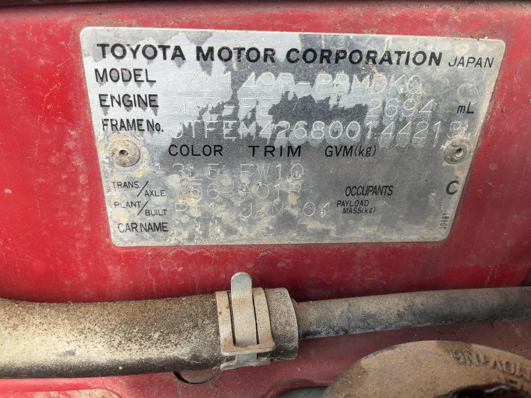 Photo '9' of Toyota Hilux D/CAB