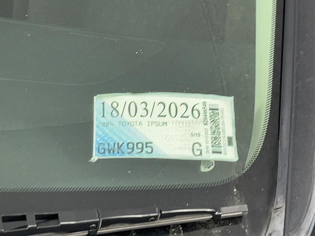 Photo '24' of Toyota Ipsum Photo '24' of Toyota Ipsum