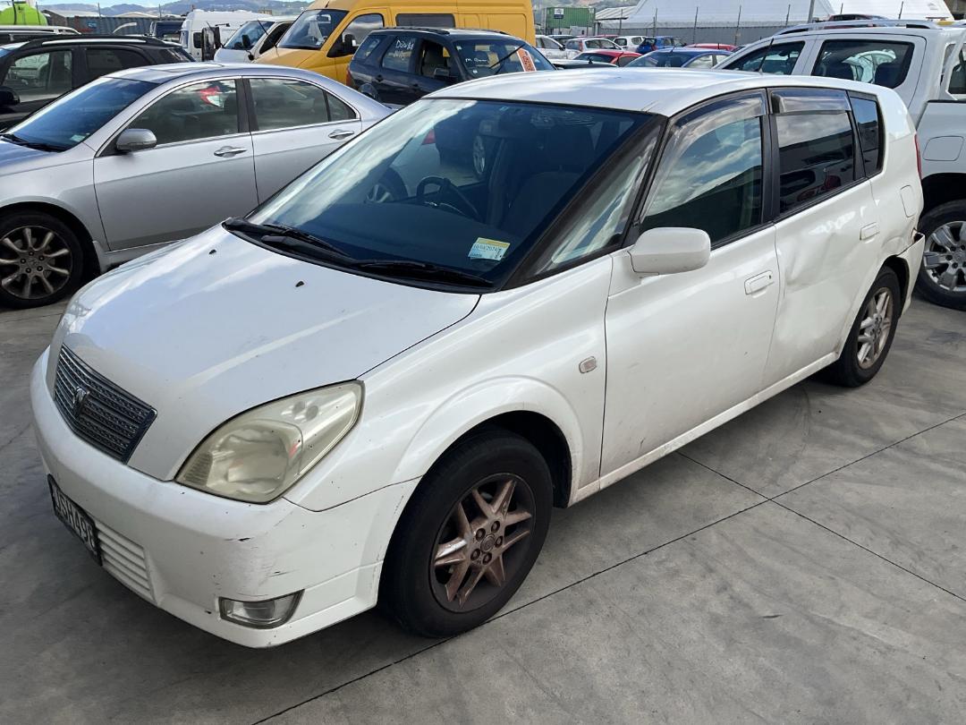 Damaged Toyota OPA 2004 in Wellington Seaview at Turners Damaged
