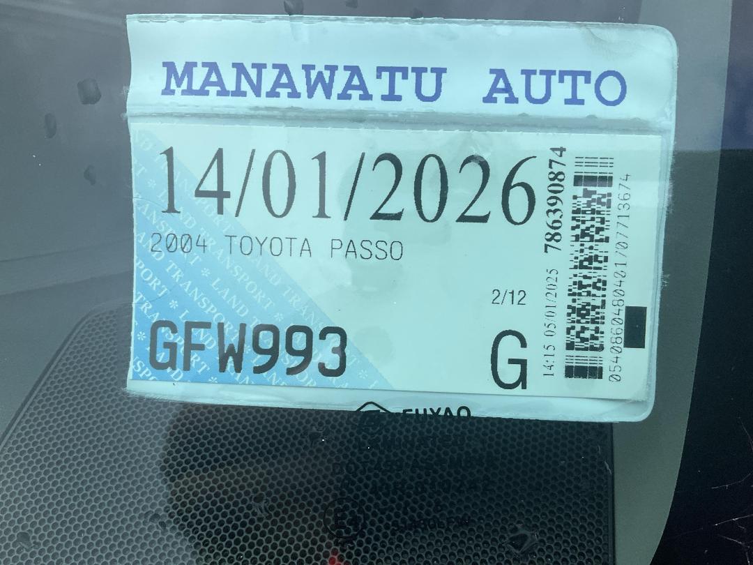 Photo '18' of Toyota Passo Photo '18' of Toyota Passo