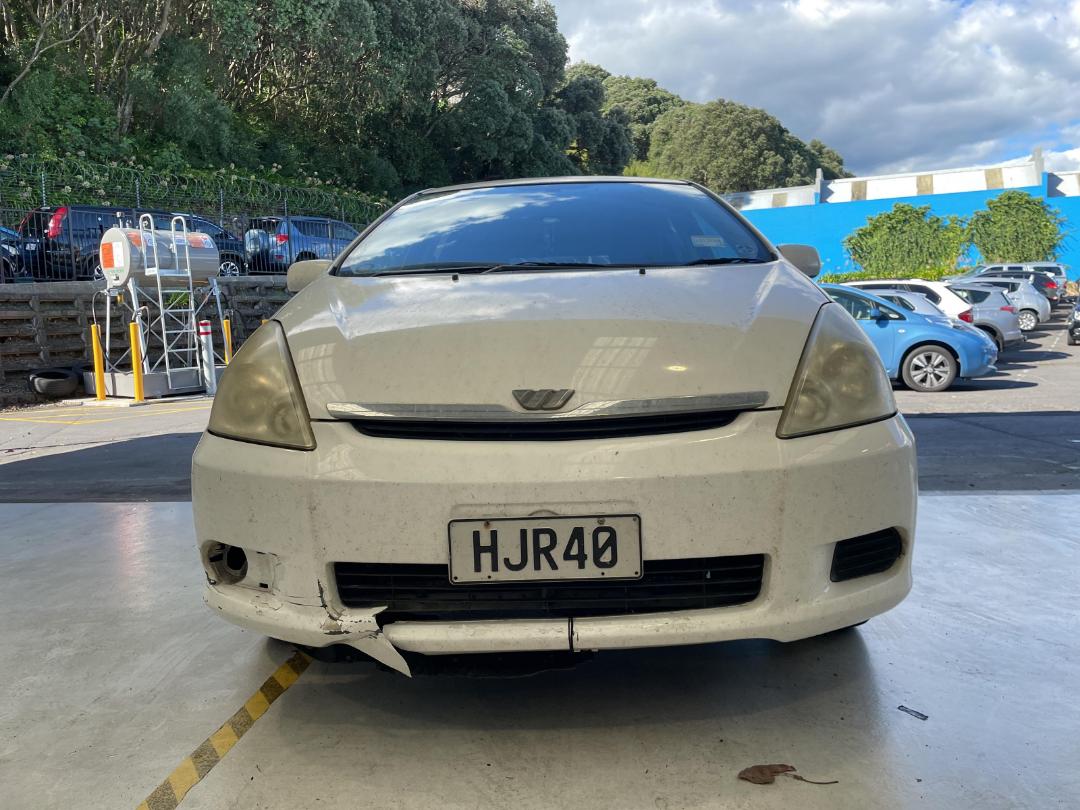 Damaged Toyota Wish 2004 in Otahuhu at Turners Damaged and End Of