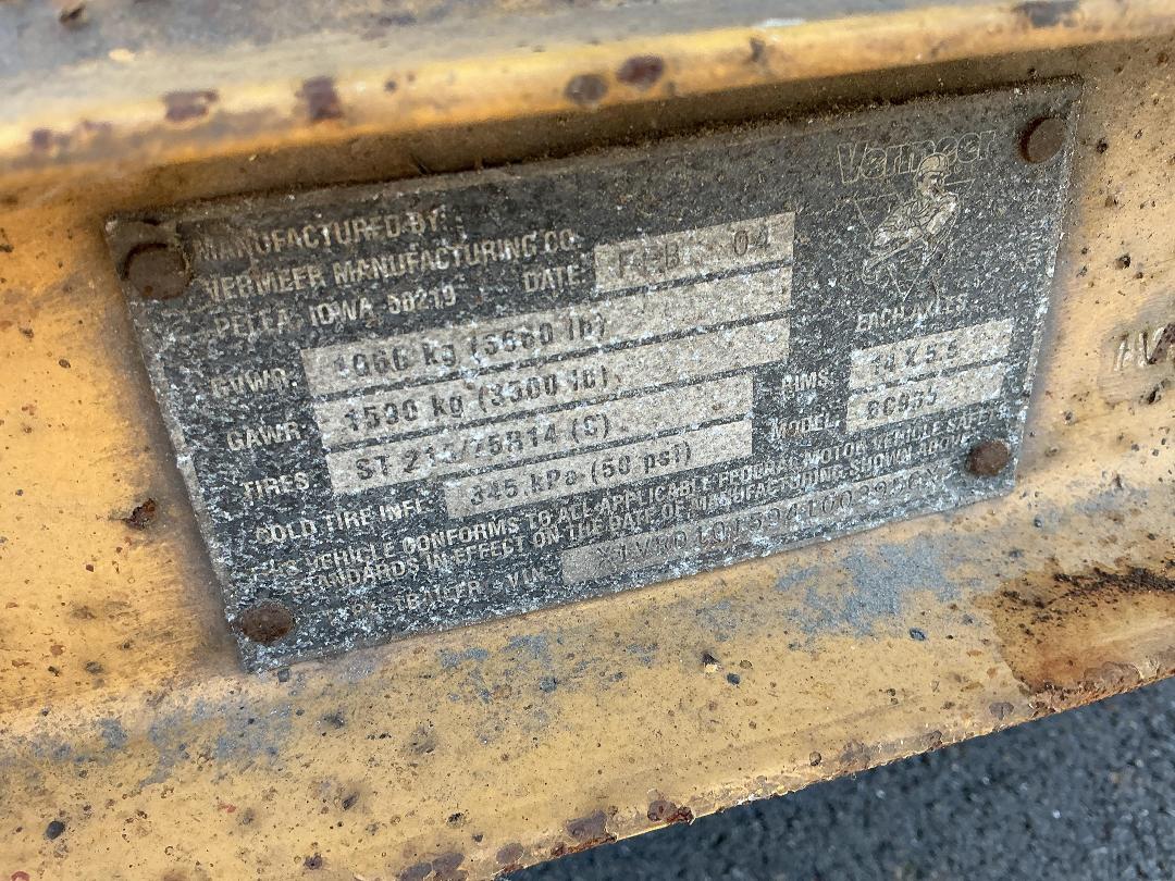 Photo '11' of TRAILER BC 935-1UP VERMEER Chipper