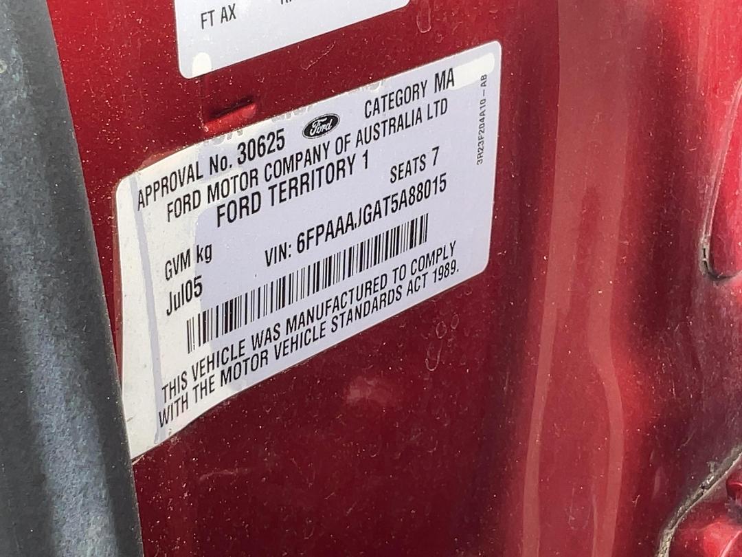 Photo '9' of Ford Territory Ghia