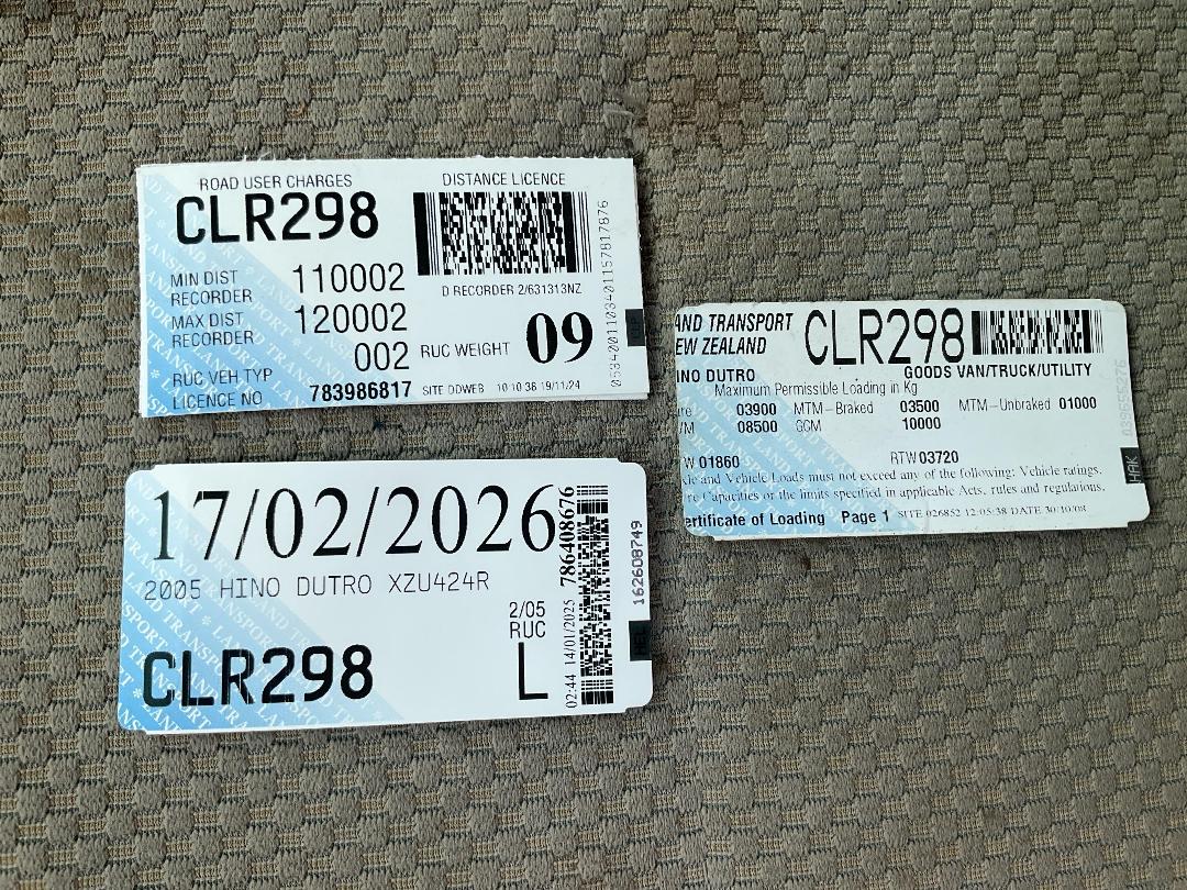 Photo '26' of Hino Dutro XZU424R Tipper