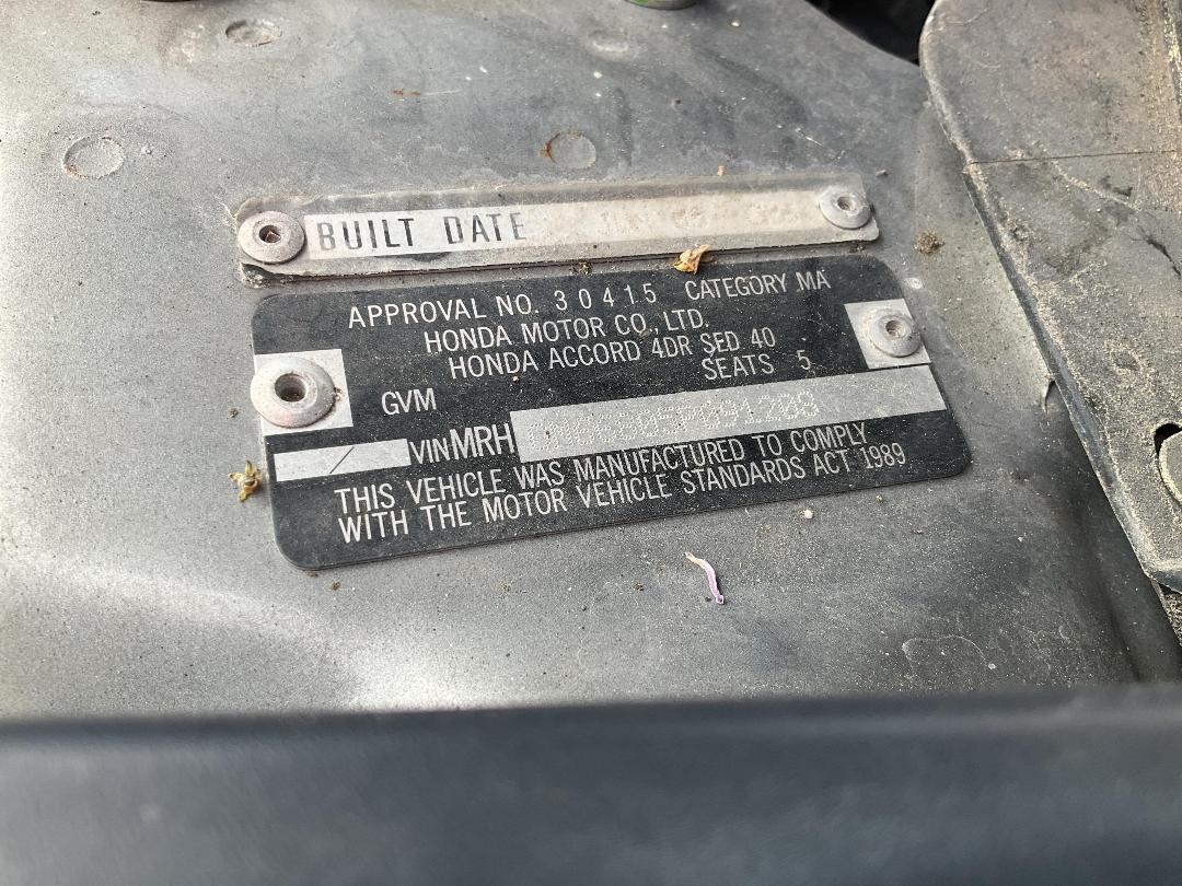 Photo '14' of Honda Accord V6L Photo '14' of Honda Accord V6L