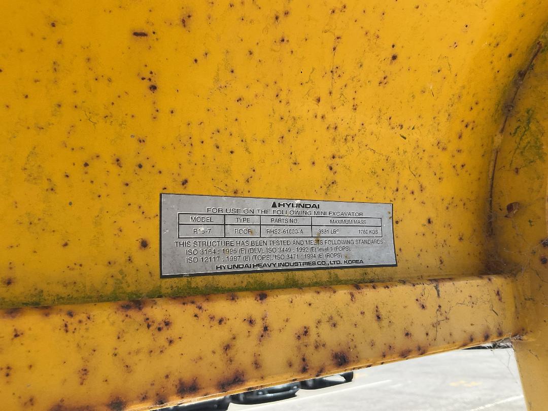 Photo '18' of Hyundai Rolex 1.5t Excavator