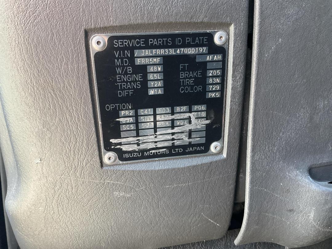 Photo '34' of Isuzu FRR 500F Curtainsider