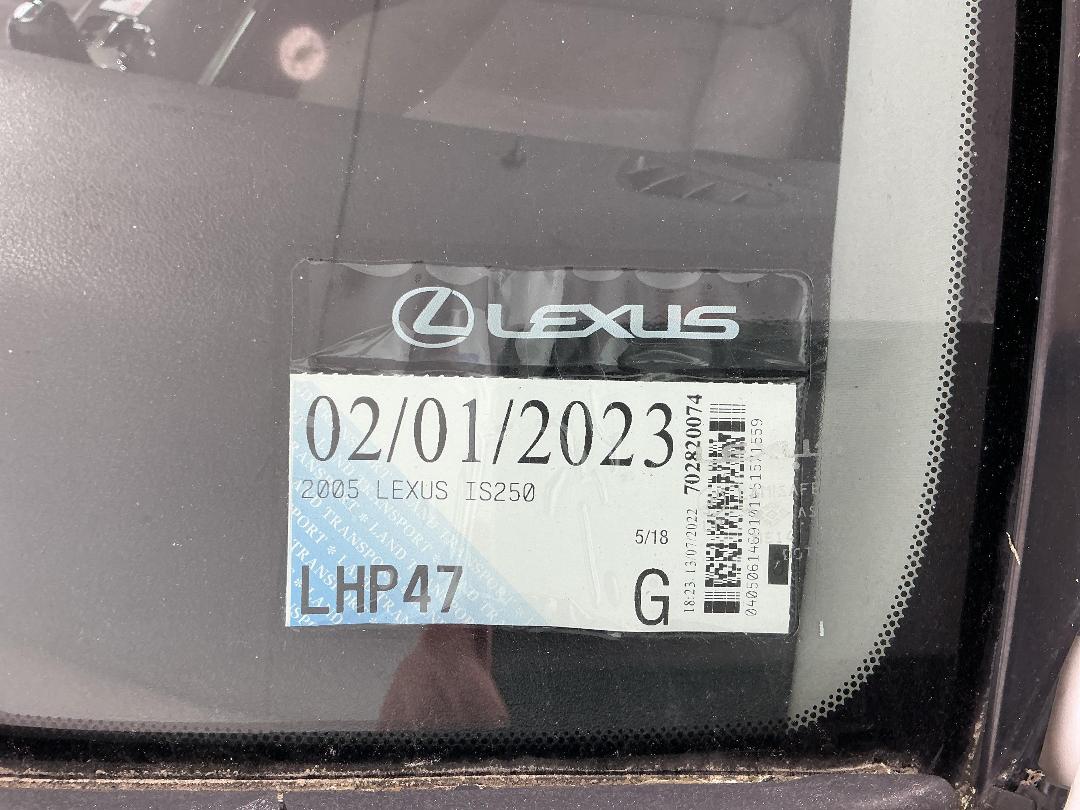 Photo '25' of Lexus IS250 Photo '25' of Lexus IS250