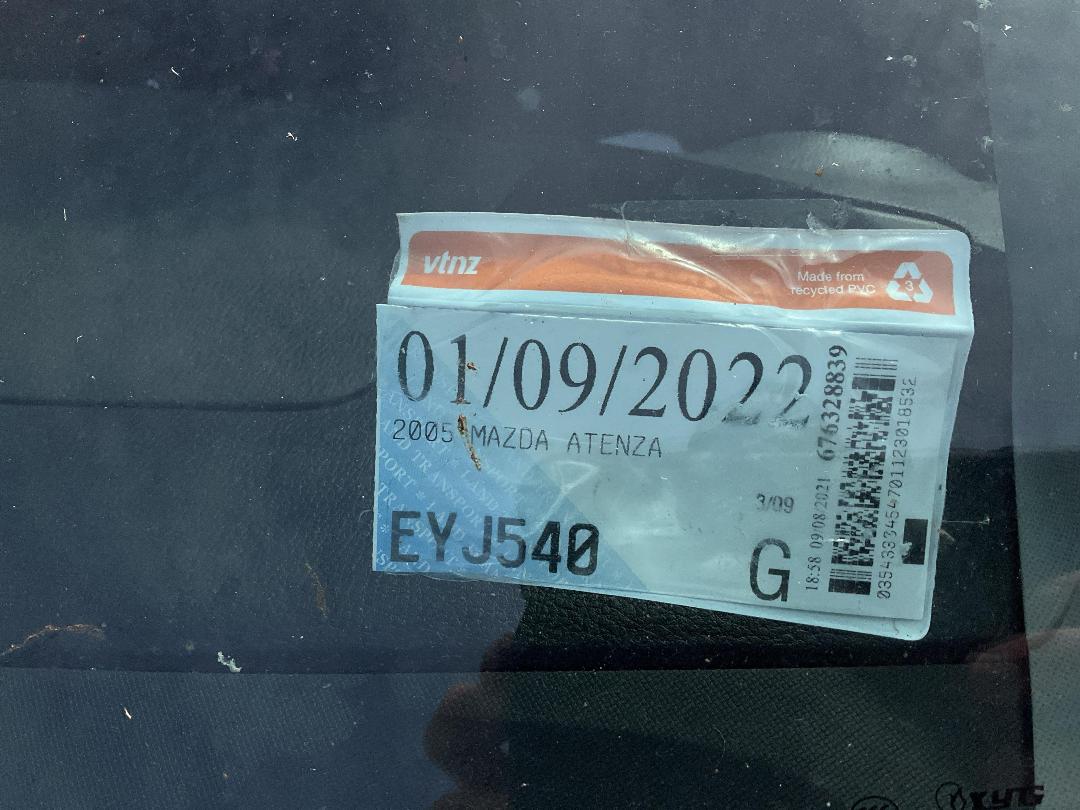 Photo '12' of Mazda Atenza Photo '12' of Mazda Atenza