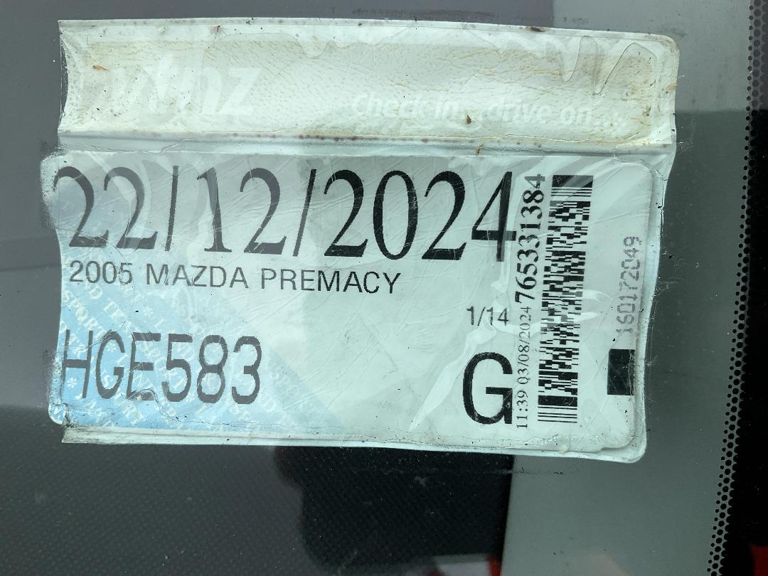 Photo '12' of Mazda Premacy Photo '12' of Mazda Premacy