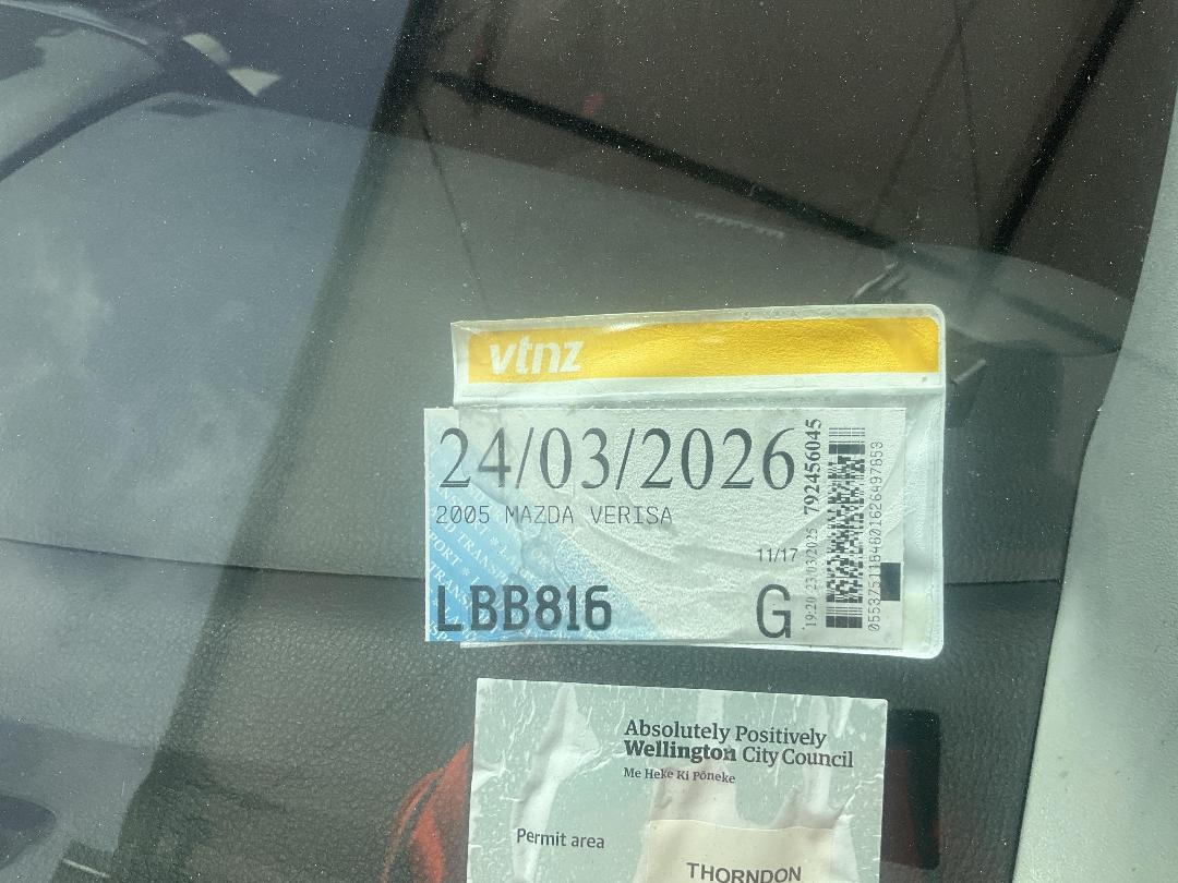 Photo '13' of Mazda Verisa Photo '13' of Mazda Verisa