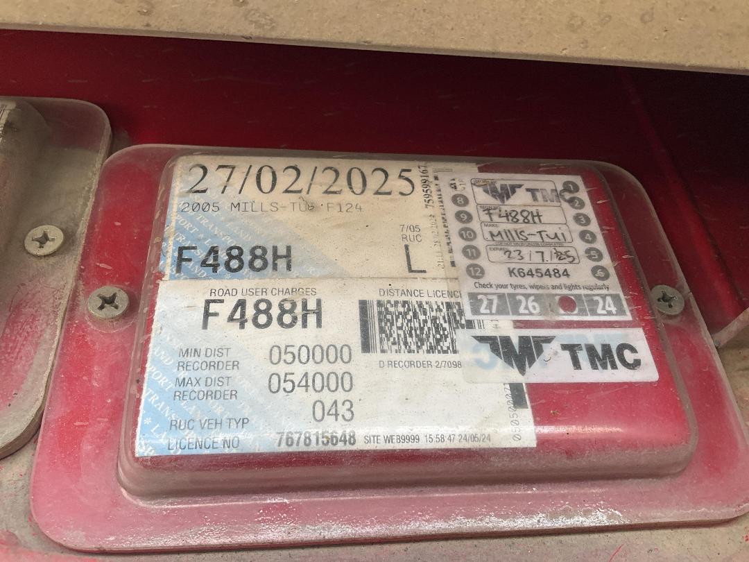 Photo '13' of MILLS-TUI F124 Tipper Trailer