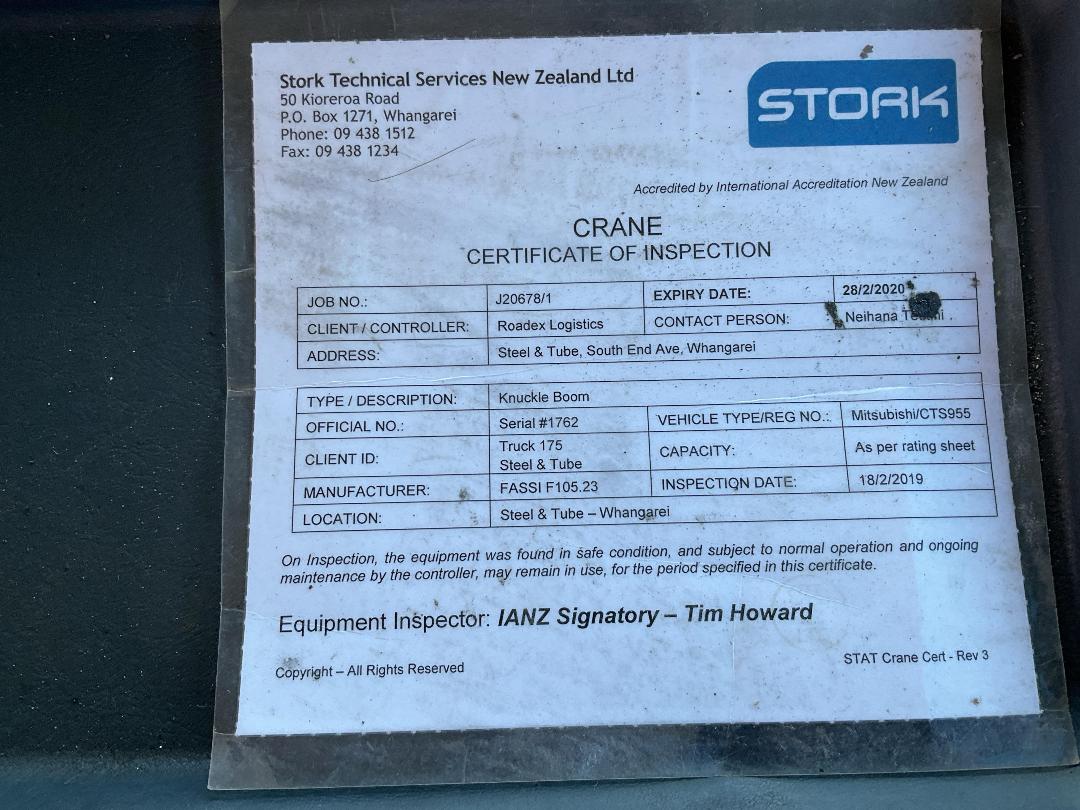 Photo '24' of Mitsubishi Shogun FP350G3 Tractor Unit Crane