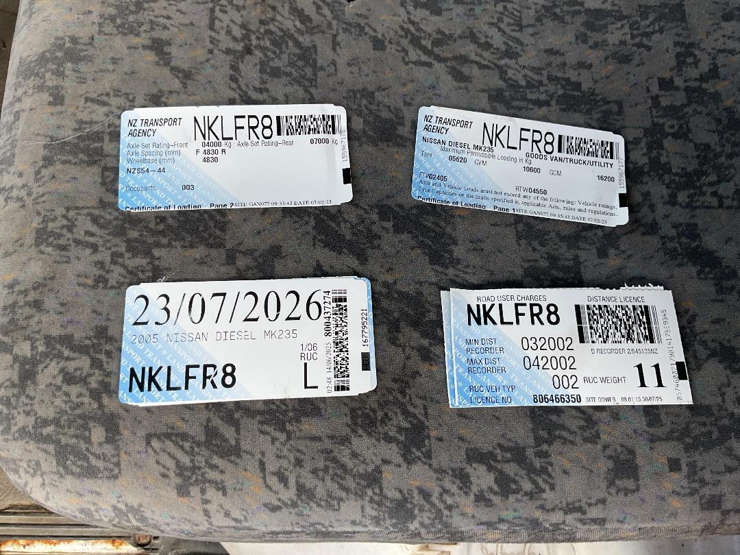 Photo '30' of Nissan Diesel MK235 Flat Deck