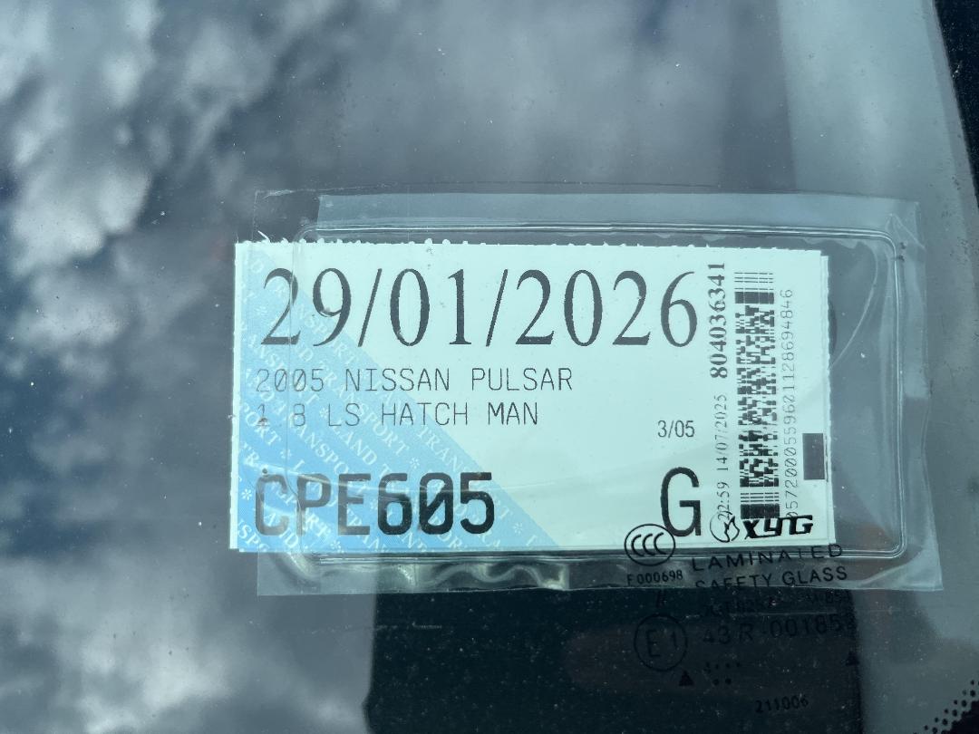 Photo '17' of Nissan Pulsar LS