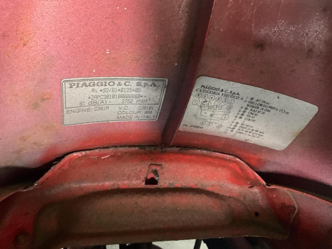 Photo '10' of Piaggio Vespa LX50